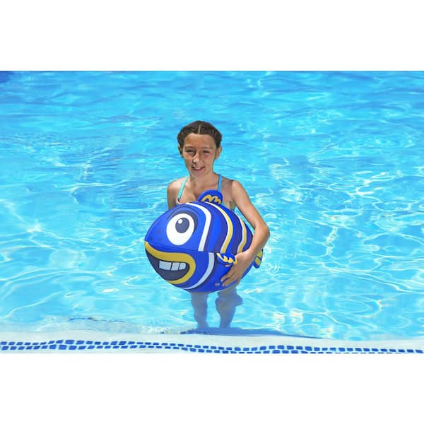 GoFloats 4' Giant Inflatable Football - Easy Inflate and Deflate