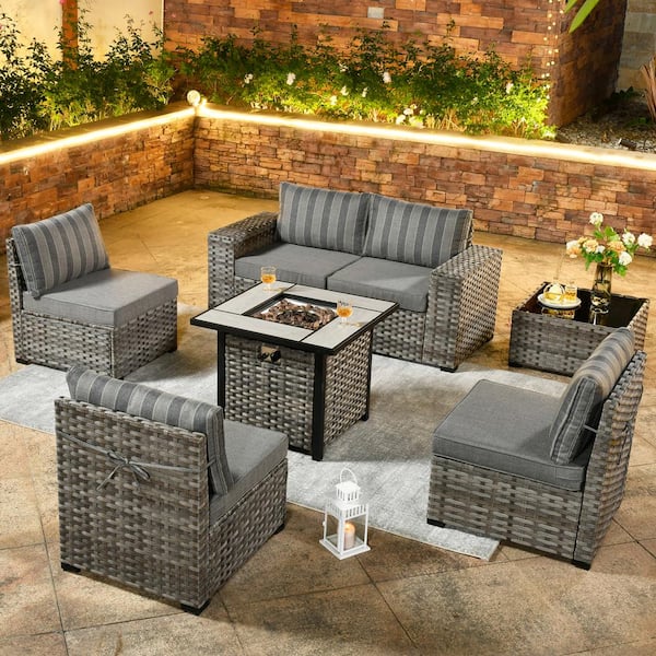 9 seater rattan garden furniture online set