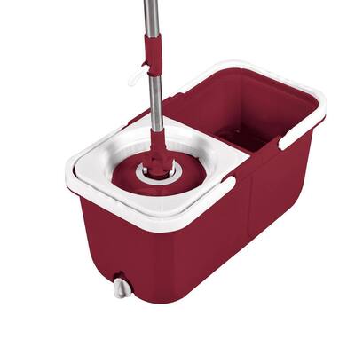 InstaMop The Spinning Action String Mop with Bucket