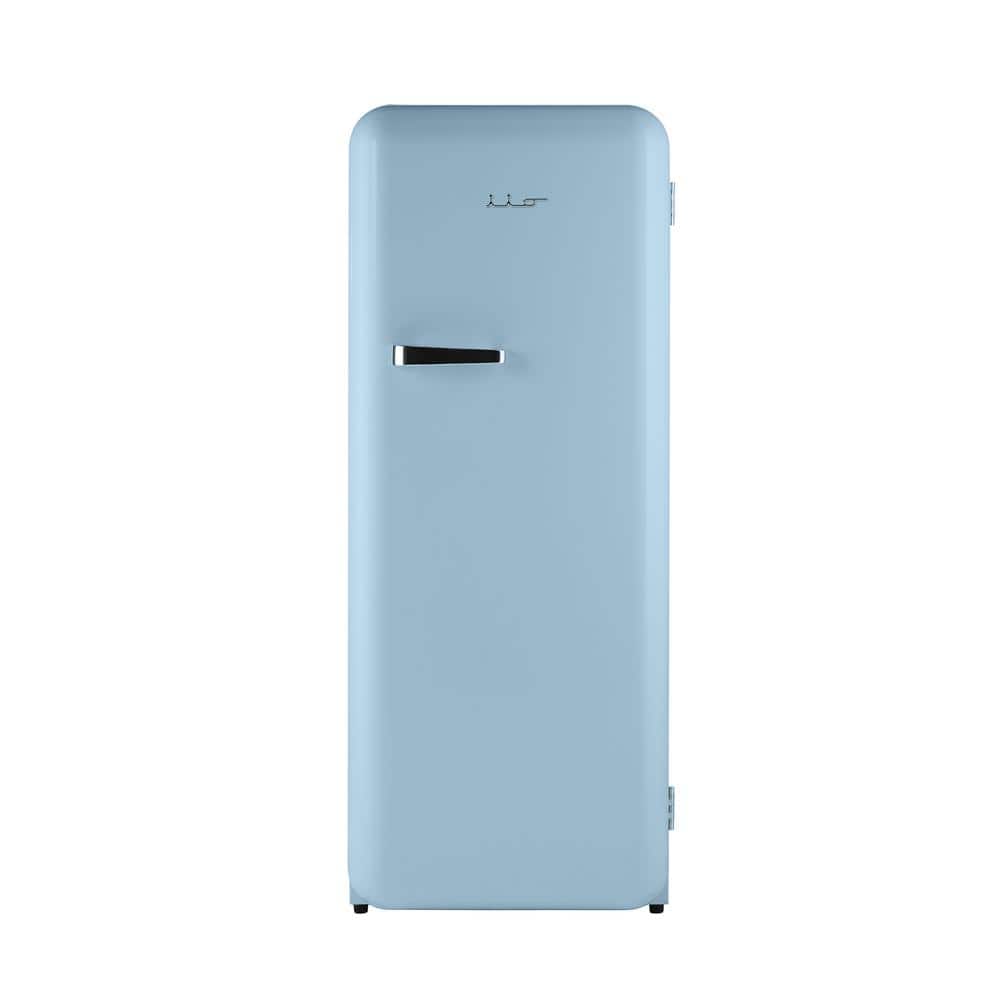 10 cu. ft. Retro Single Door Top Freezer Refrigerator in Sky Blue
