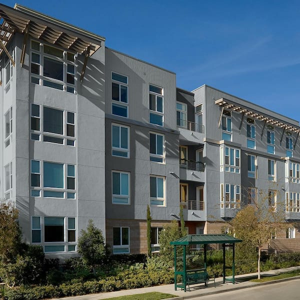 5 gal. #MQ5-29 Gotham Gray Flat Exterior Paint