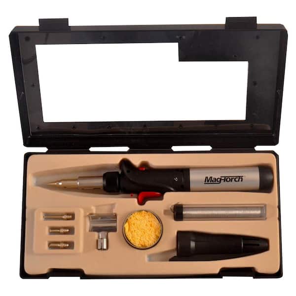 MagTorch 7-in-1 Micro Flame Pro Butane Soldering Iron Kit