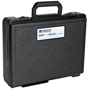 Hard-Sided Carrying Case for BMP21-Plus Portable Label Printer - Black