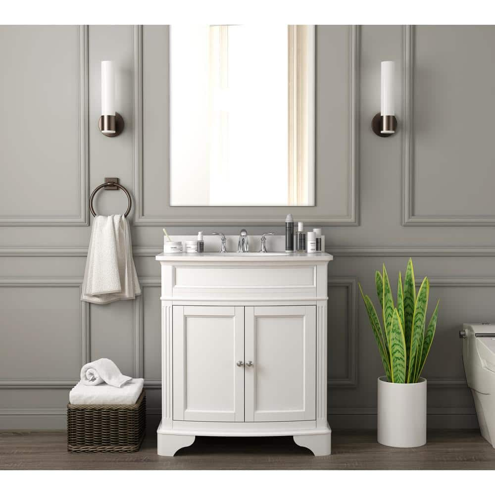 HABITRIO Tall Freestanding Storage Cabinet Bathroom Cabinet with