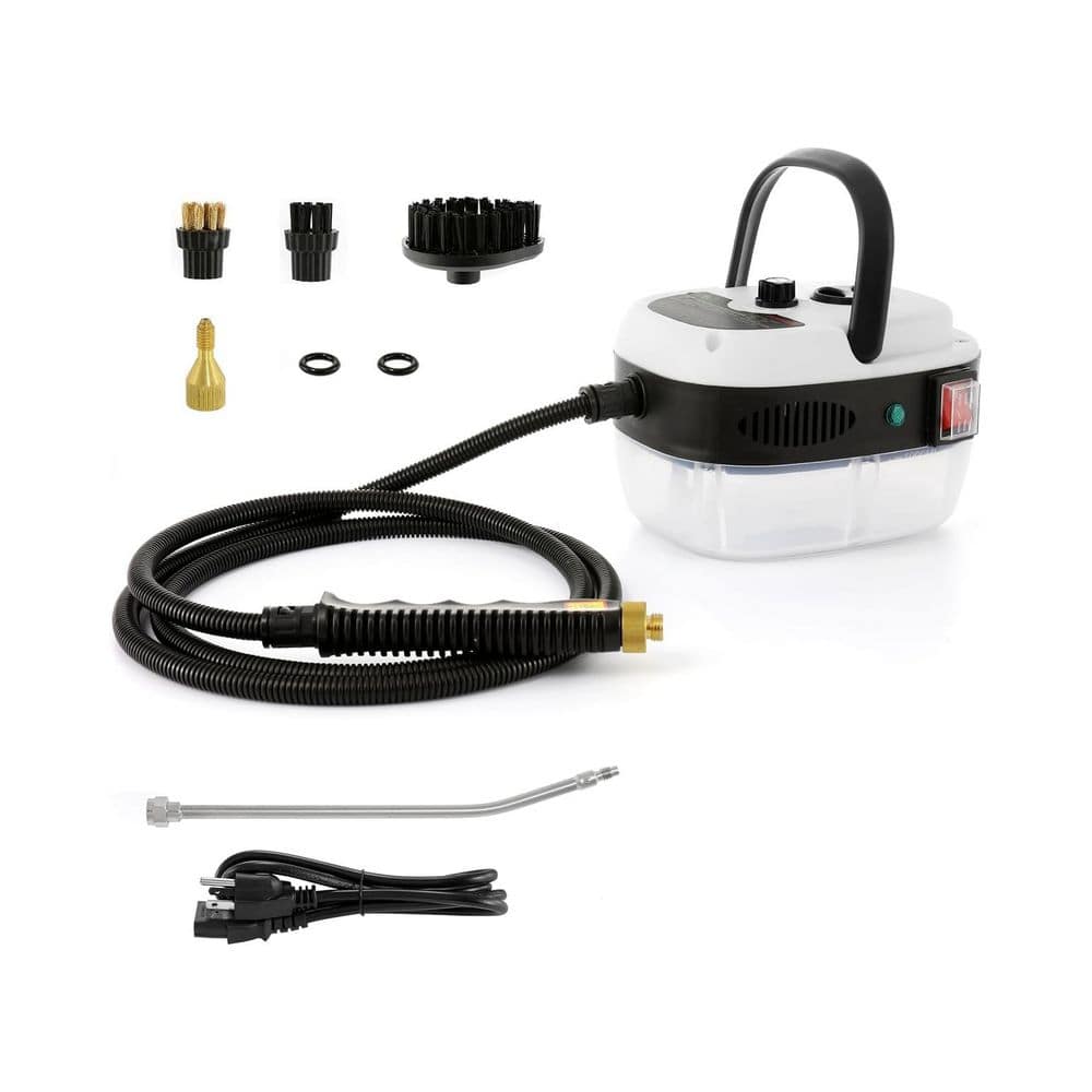 2500W High Pressure Corded Steam Cleaner w 6 Levels Steam, 1L Water Tank, 8. 2FT Cord for Multi-Surface Cleaning, White price history on PriceWatchPro