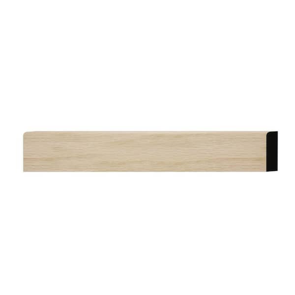 Ekena Millwork WM887 0.38 in. D x 1.25 in. W x 6 in. L Wood (White Oak) Casing Sample