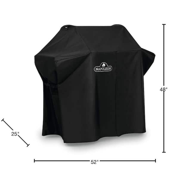 Rogue 425 3-Burner Premium Grill Cover in Black