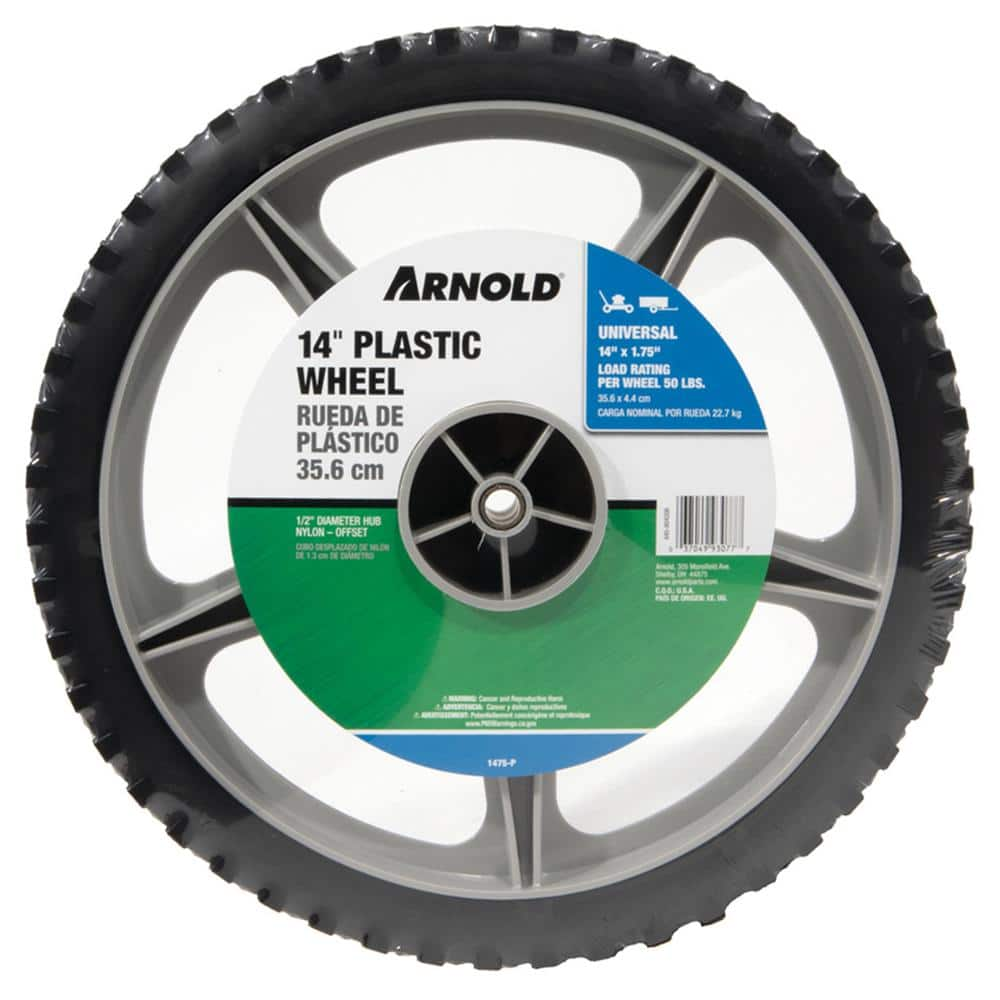 Arnold 14 in. Plastic Wheel 1475-P - The Home Depot