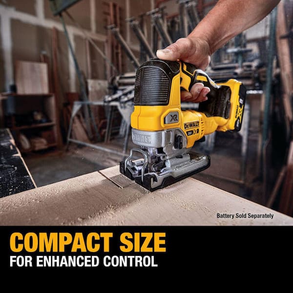 DEWALT 20V MAX XR Lithium-Ion Cordless Brushless Jigsaw with 6.0