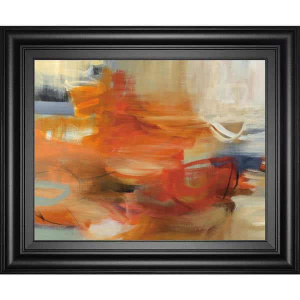 Classy Art "Aditya" By Cat Tesla Framed Print Wall Art 26 in. x 22 in.
