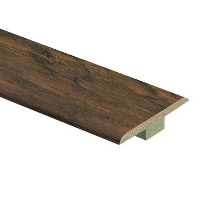 Saratoga Hickory Handscraped 7/16 in. Thick x 1-3/4 in. Wide x 72 in. Length Laminate T-Molding