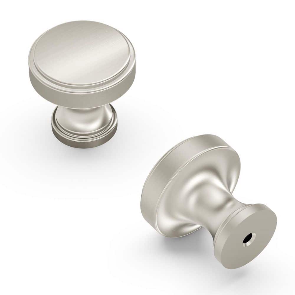 Brownstone Collection Knob 1-1/4 Inch Dia Satin Nickel Finish Round Knob price history on PriceWatchPro