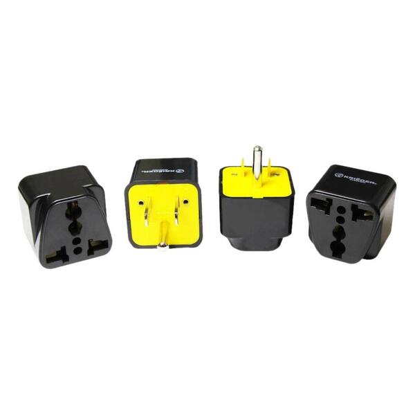 Krieger Universal to American Plug Adapter (4-Pack)