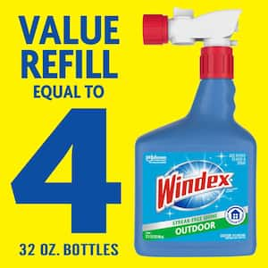 128 fl. oz. Outdoor Glass Cleaner Refill