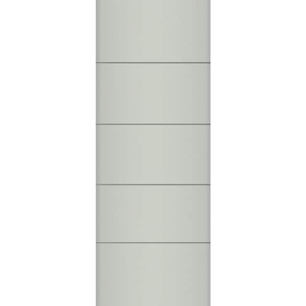 JELD-WEN 32 in. x 80 in. Solid Core Fog Composite Interior Door Slab