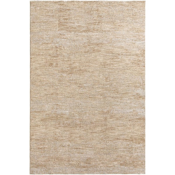 Livabliss Masterpiece Gray Traditional 8 ft. x 10 ft. Indoor Area Rug