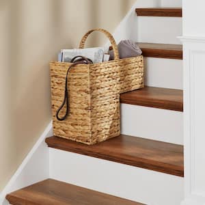 Woven Seagrass Stair Storage Basket