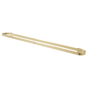 Selection 32 in. Wall Mounted Towel Bar in Brushed Cool Sunrise