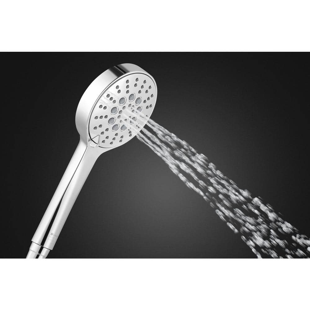Chrome 6-Spray Handheld Showerhead with Pause Feature