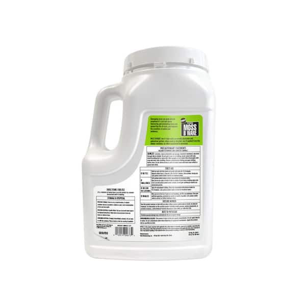 Corry's - 10 lbs. 10,000 sq. ft. Moss-B-Ware Moss Killer Granules for Roofs and Walks