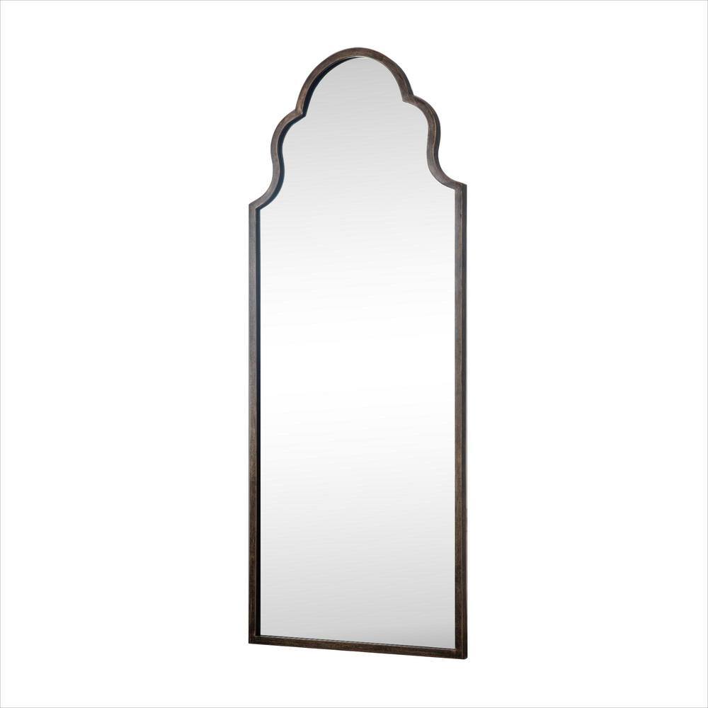 Timeless Elegance: Bronze 24 in. W x 59 in. H Iron Framed Right-Angled Arch