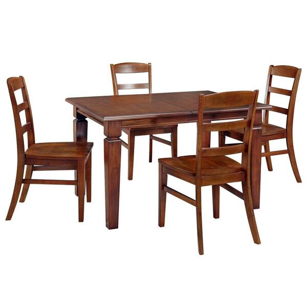 Home Styles The Aspen Collection 5-Piece Dining Table Set