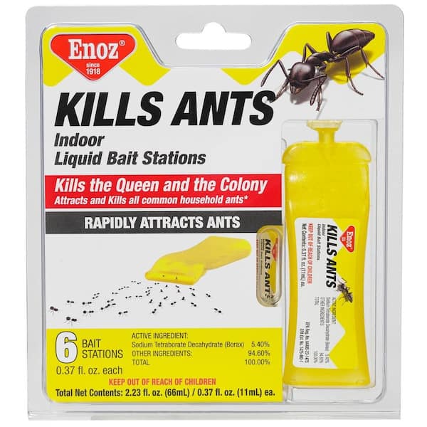 ENOZ Kills Ants Liquid Ant Bait Stations (6-Pack)