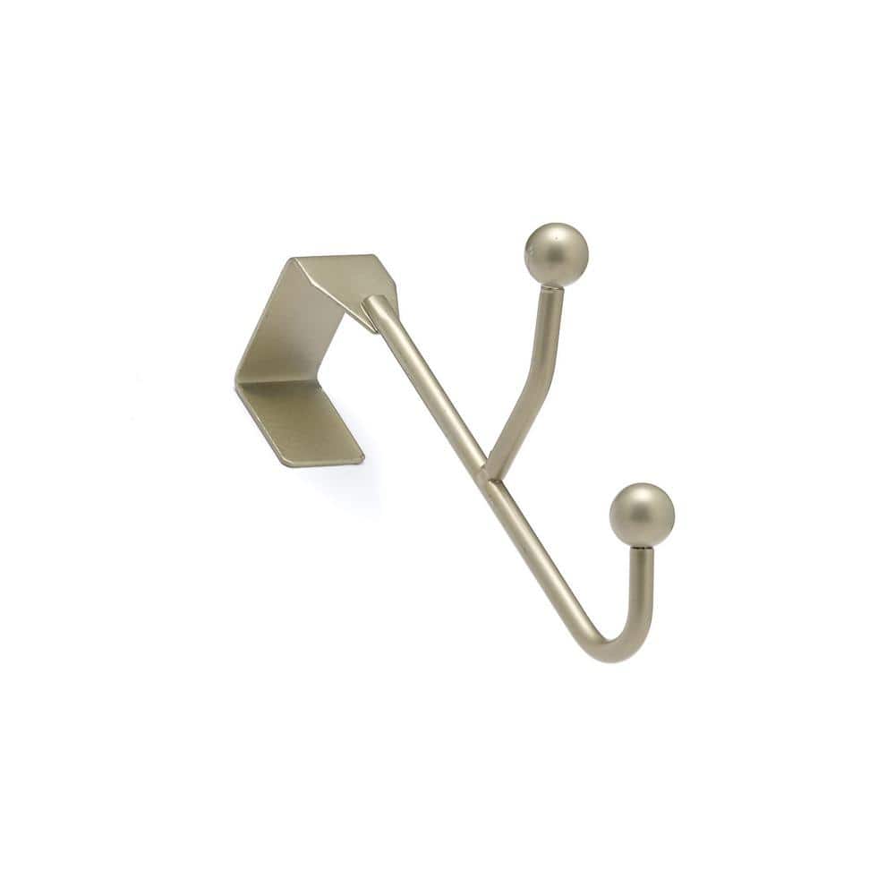 Nystrom 1-9/16 in. (40 mm) Matte Nickel Swivel 22-lb. Over the