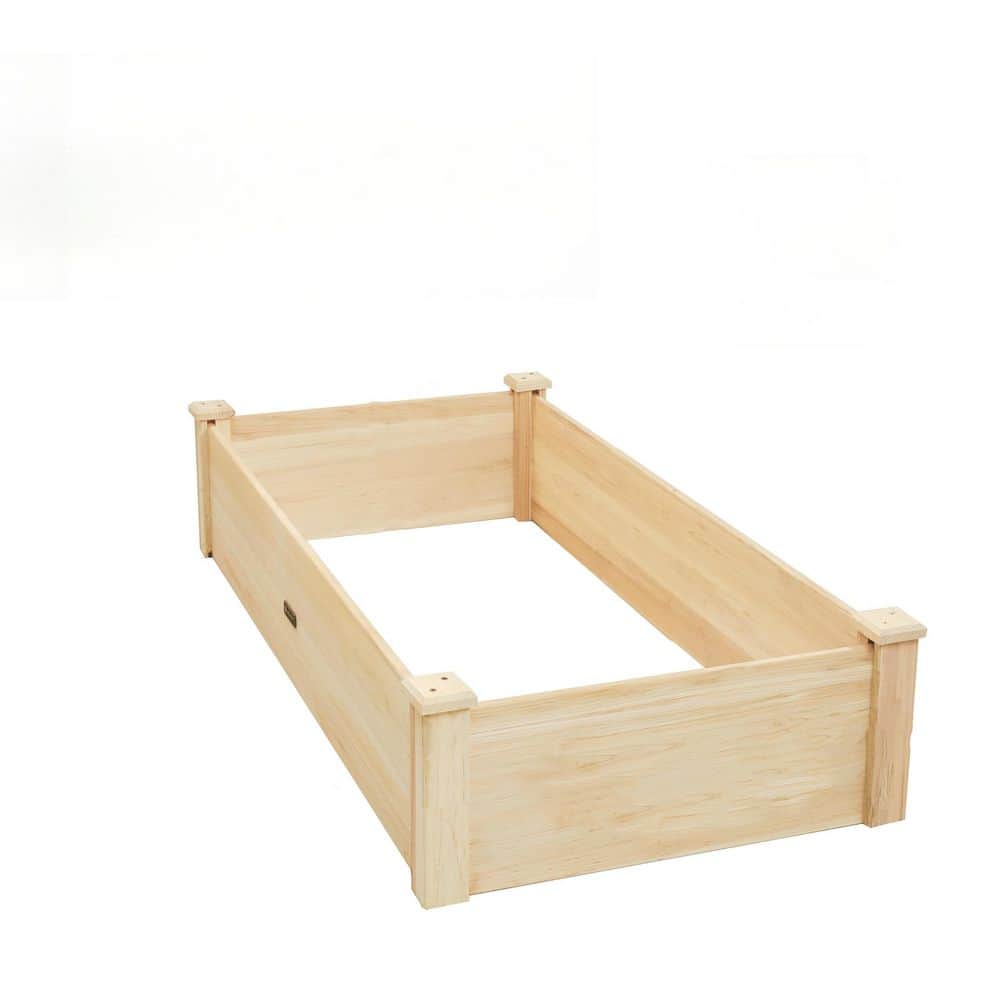 48x 24x 9 Wooden Raised Garden Bed