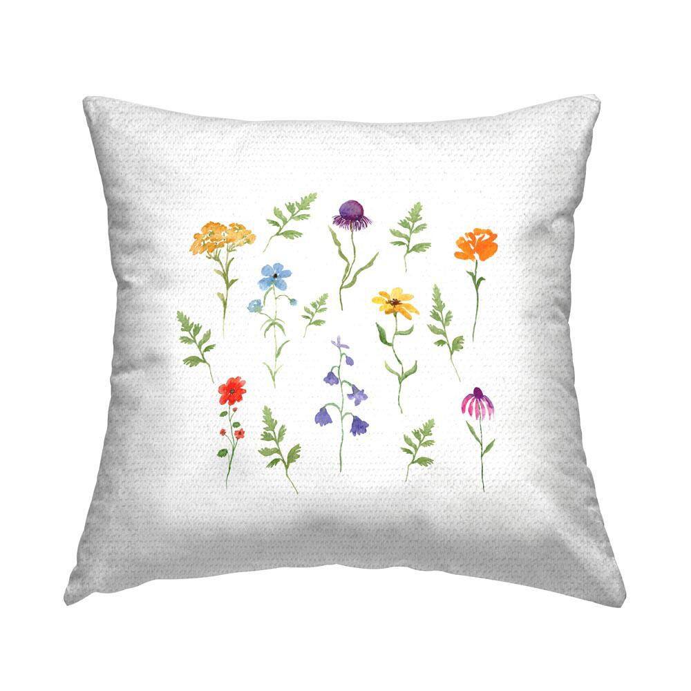 Simple Forest Herbs Outdoor Printed Throw Pillow by Corinne Rose Designs price history on PriceWatchPro