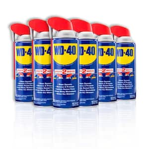 12 oz. Original WD-40 Formula, Multi-Purpose Lubricant Spray with Smart Straw (6-Pack)