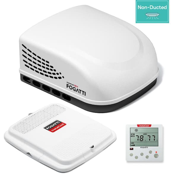 Instacool RV Rooftop Air Conditioner 15,000 BTU BTU Cooling Only, Quiet Non-Ducted AC with ADB & Wired Controller