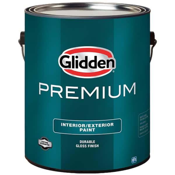 Glidden Premium 1 gal. High-Gloss Interior and Exterior Paint