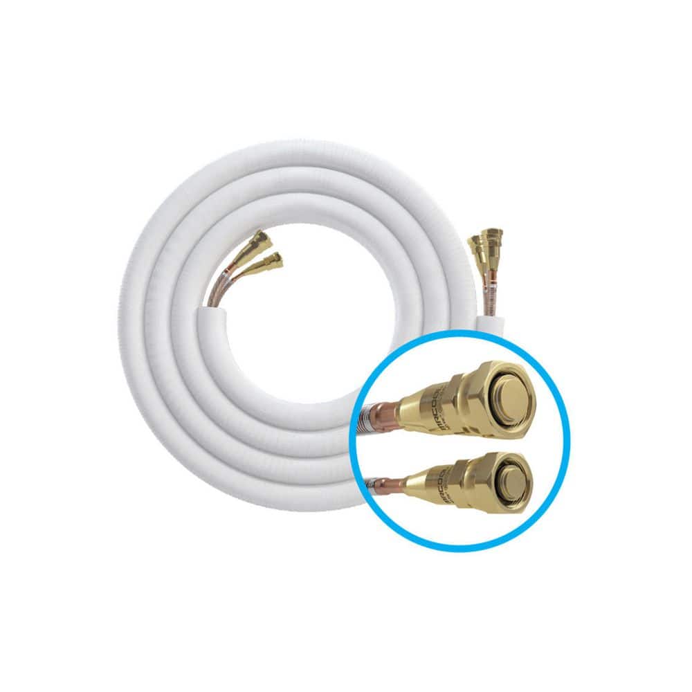 25 ft. Pre-Charged 3/8 in. x 3/4 in. No-Vac QuickConnect Line Set for 2nd Gen R454B Central AC Split Systems price history on PriceWatchPro