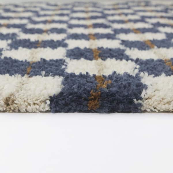 Bateman Navy 8 ft. x 10 ft. Area Rug