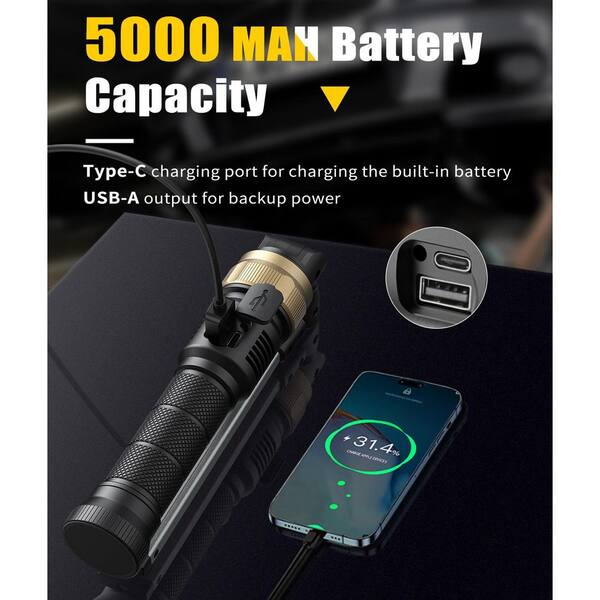 Unbranded 12 Volt 1200 Lumen LED Work Light Magnetic 360 Rotating Foldable Rechargeable Mechanic Light Tool Only 27ISA11820 Unbranded 12 Volt 1200 Lumen LED Work Light Magnetic 360 Rotating Foldable Rechargeable Mechanic Light Tool Only 27ISA11820