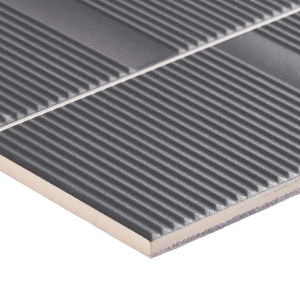 Flyer 8'' x 16'' Matte Gray Ceramic Wall Tile