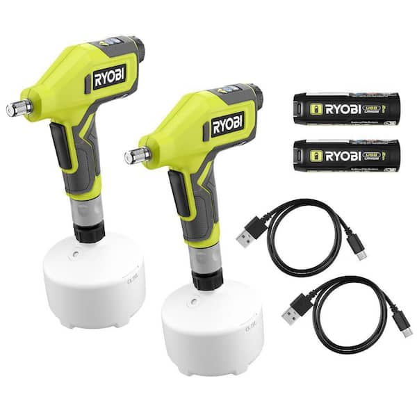 RYOBI USB Lithium Cordless Compact Sprayer with 2.0 Ah Battery and