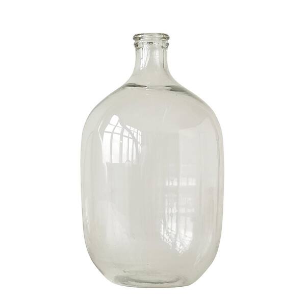 19.5 X 11 Vintage Reproduction Glass Bottle Clear - Storied Home : Target