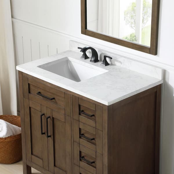 Single Sink Vanity In Almond Latte, 21 Single Bathroom Vanity