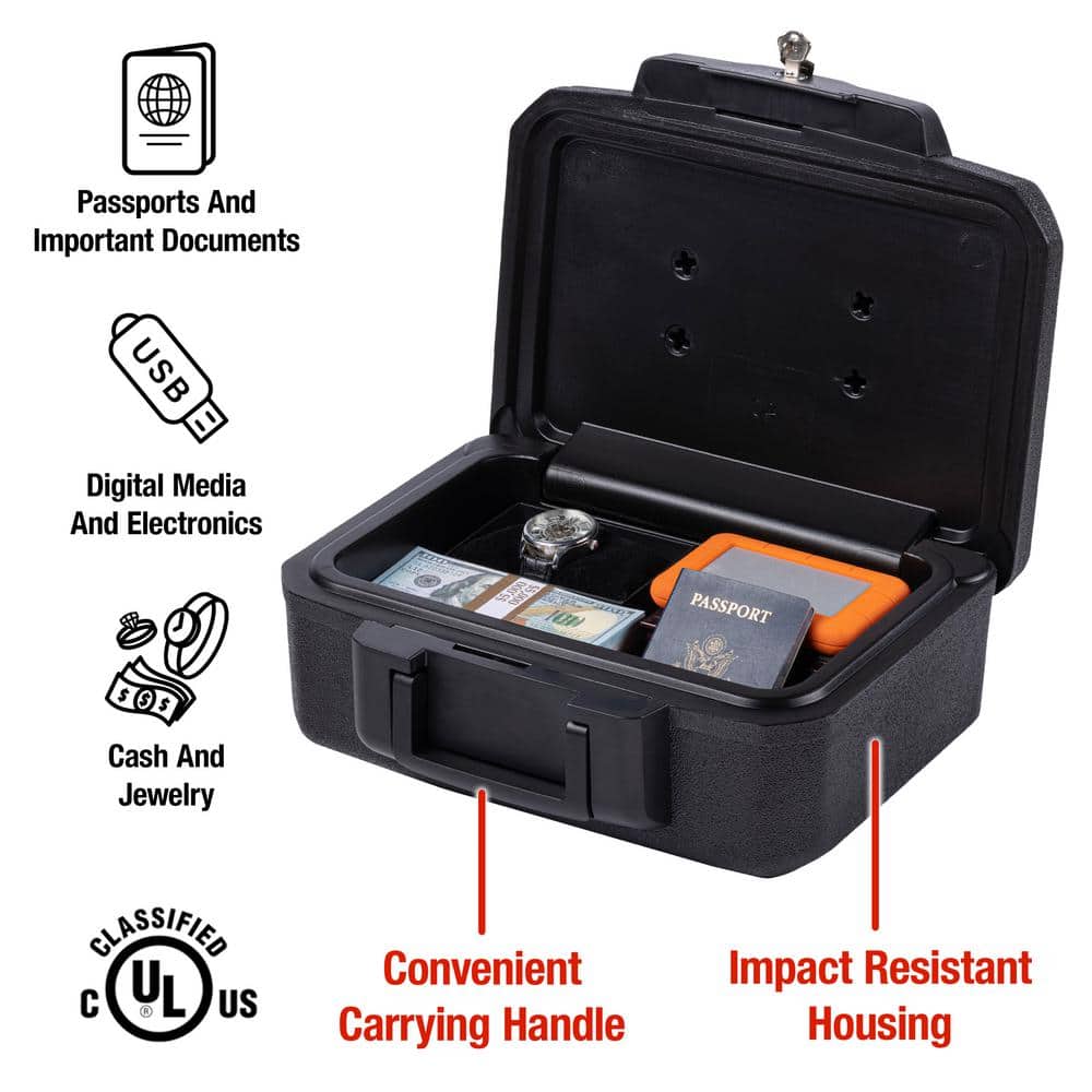 SentrySafe 0.18 cu. ft. Fireproof Safe Box 1200