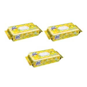 80-Count Lemon and Lime Blossom Disinfecting Wipes Flat Pack (3-Pack)