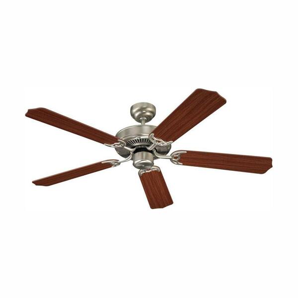 Generation Lighting Quality Max 52 in. Brushed Nickel Indoor Ceiling Fan