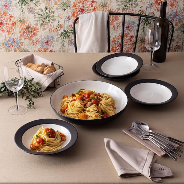 Noritake Colorwave Graphite 10.75 in., 89.5 oz. (Black) Stoneware