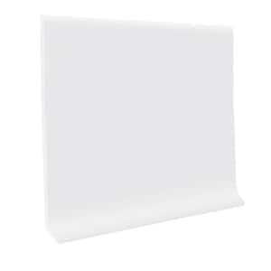 Vinyl 4 in. x 0.080 in. x 48 in. Snow Vinyl Wall Cove Base (30 pieces)