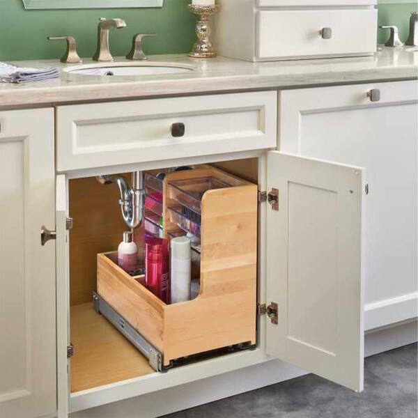 Rev a shelf under deals sink organizer