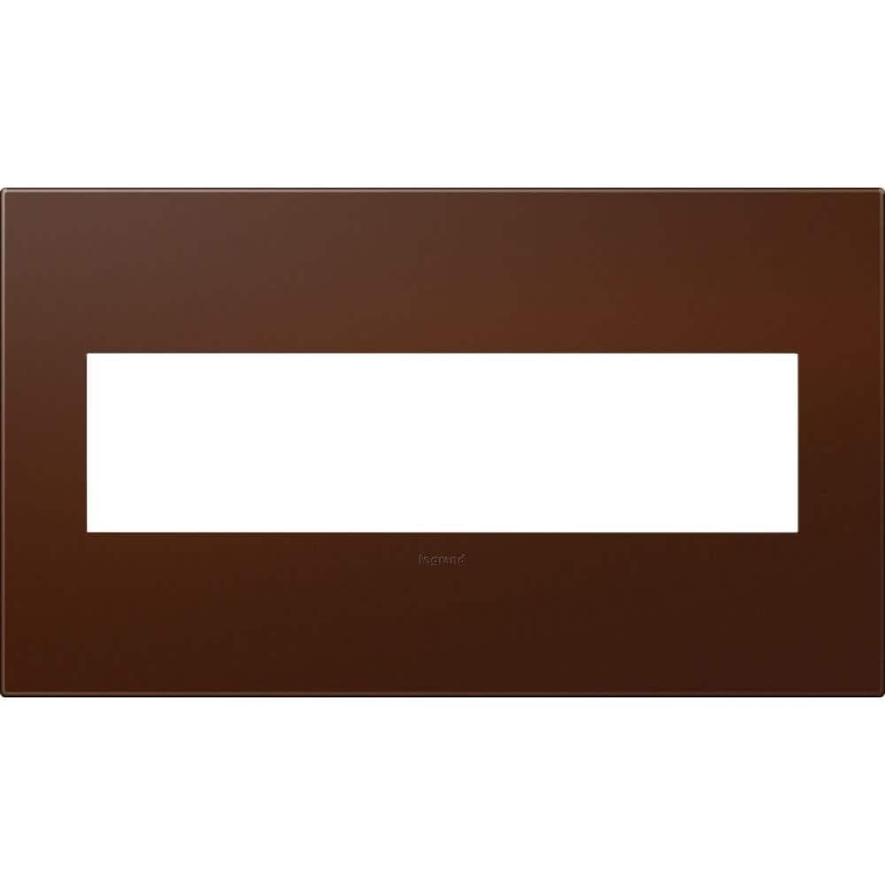 adorne 4 Gang Decorator/Rocker Wall Plate, Russet (1-Pack) price history on PriceWatchPro