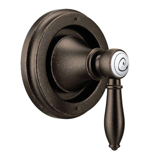 MOEN Weymouth Single-Handle Transfer Valve Trim Kit in Oil Rubbed Bronze (Valve Not Included)