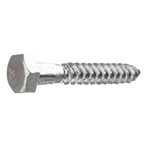 5/16 in. x 2 in. Hex Zinc Plated Lag Screw (50-Pack)
