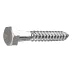 5/16 in. x 2 in. Zinc Plated Hex Drive Hex Head Lag Screw
